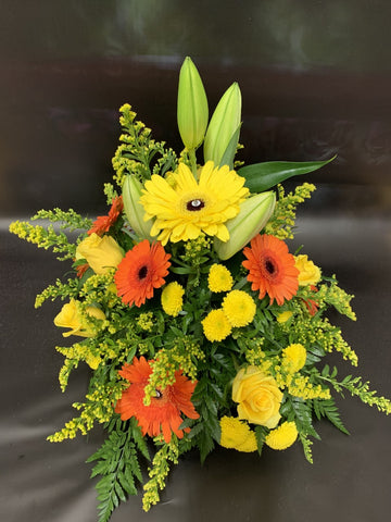 Orange and Yellow Posy